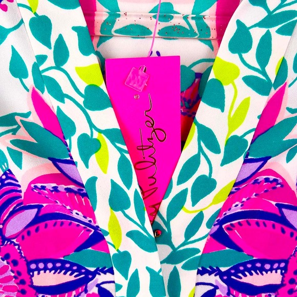 LILLY PULITZER Winona Stretch Tunic Size XXS NWT - Picture 4 of 12